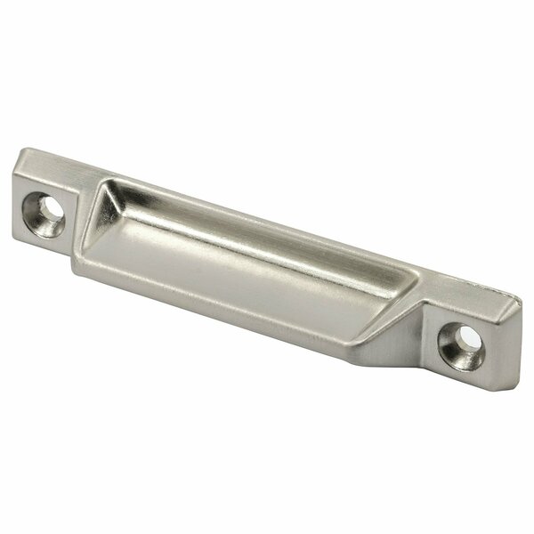 Prime-Line Wood Window Sash Lift, Deluxe Style, Satin Nickel Plated 2 Pack F 2891